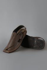 Coffee Brown Peshawari Sandal