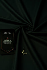 Bottle Green Luxury Unstitched Fabric