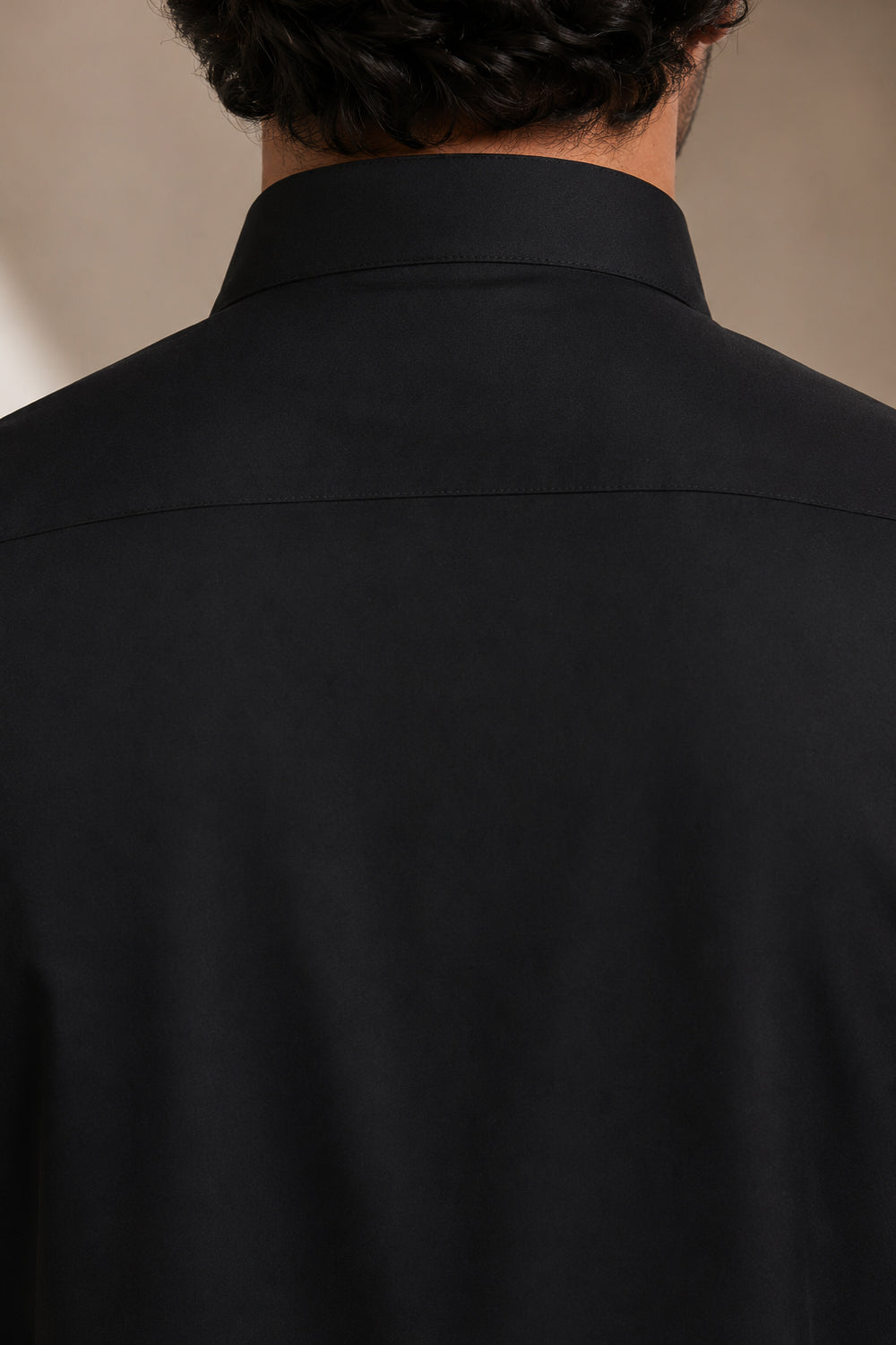 Jet Black Arabic Thobe