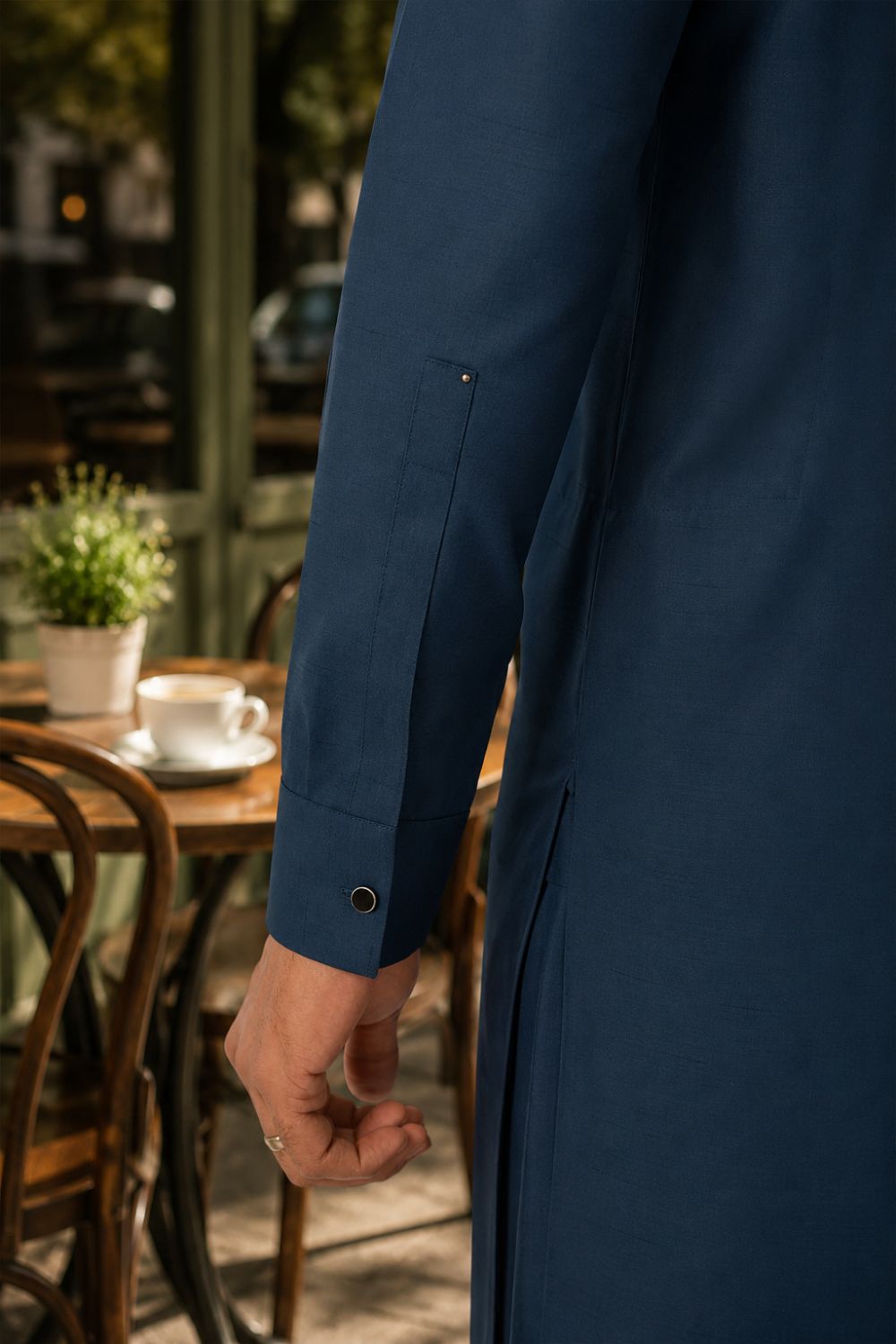 Space Blue Kameez Shalwar