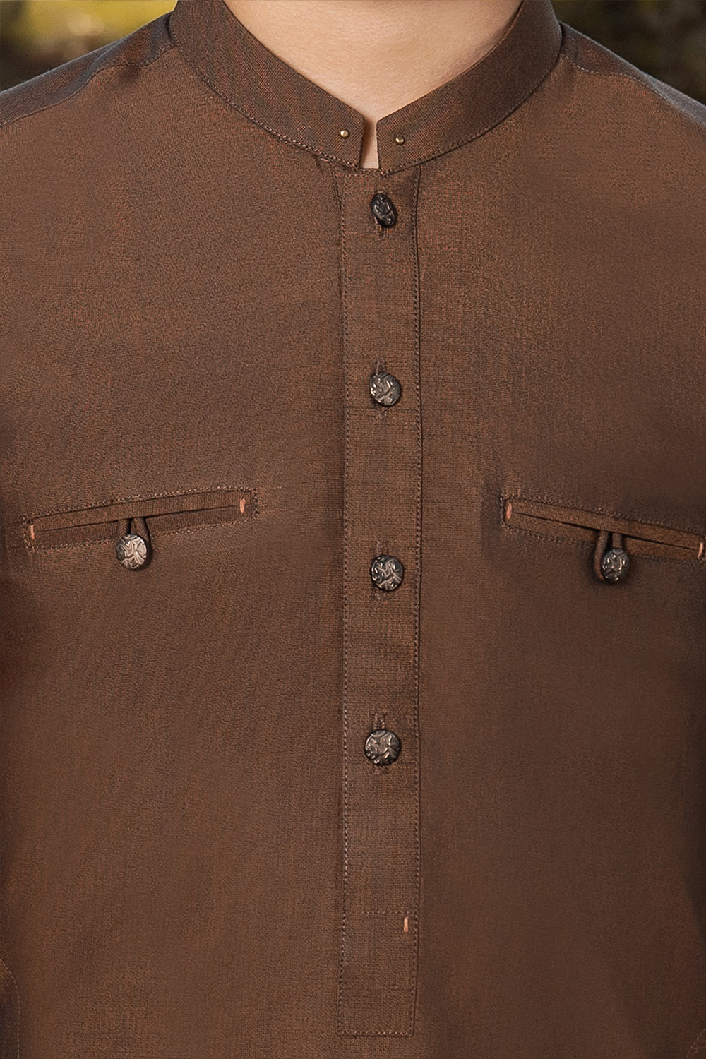 SEPIA BROWN KID'S KURTA PAJAMA