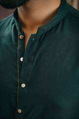 Emerald Green Designer Kurta Pajama