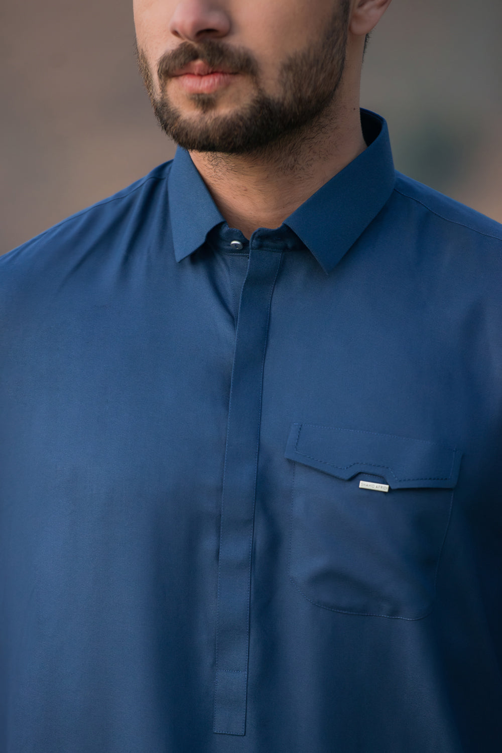 Blue Designer kameez Shalwar