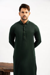 Forest Green Kameez Shalwar