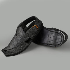 Grey Jute Charsadda Sandal