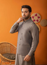 METALLIC GOLD WAISTCOAT