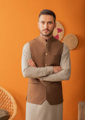 BROWN WAISTCOAT