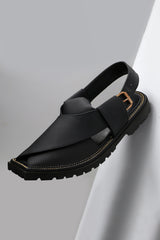 Signature Matte Black Sandal