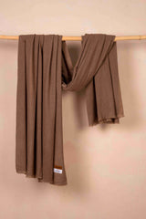 Chocolate Brown Cashmere Shawl