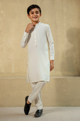 Kid’s White Kurta Pajama