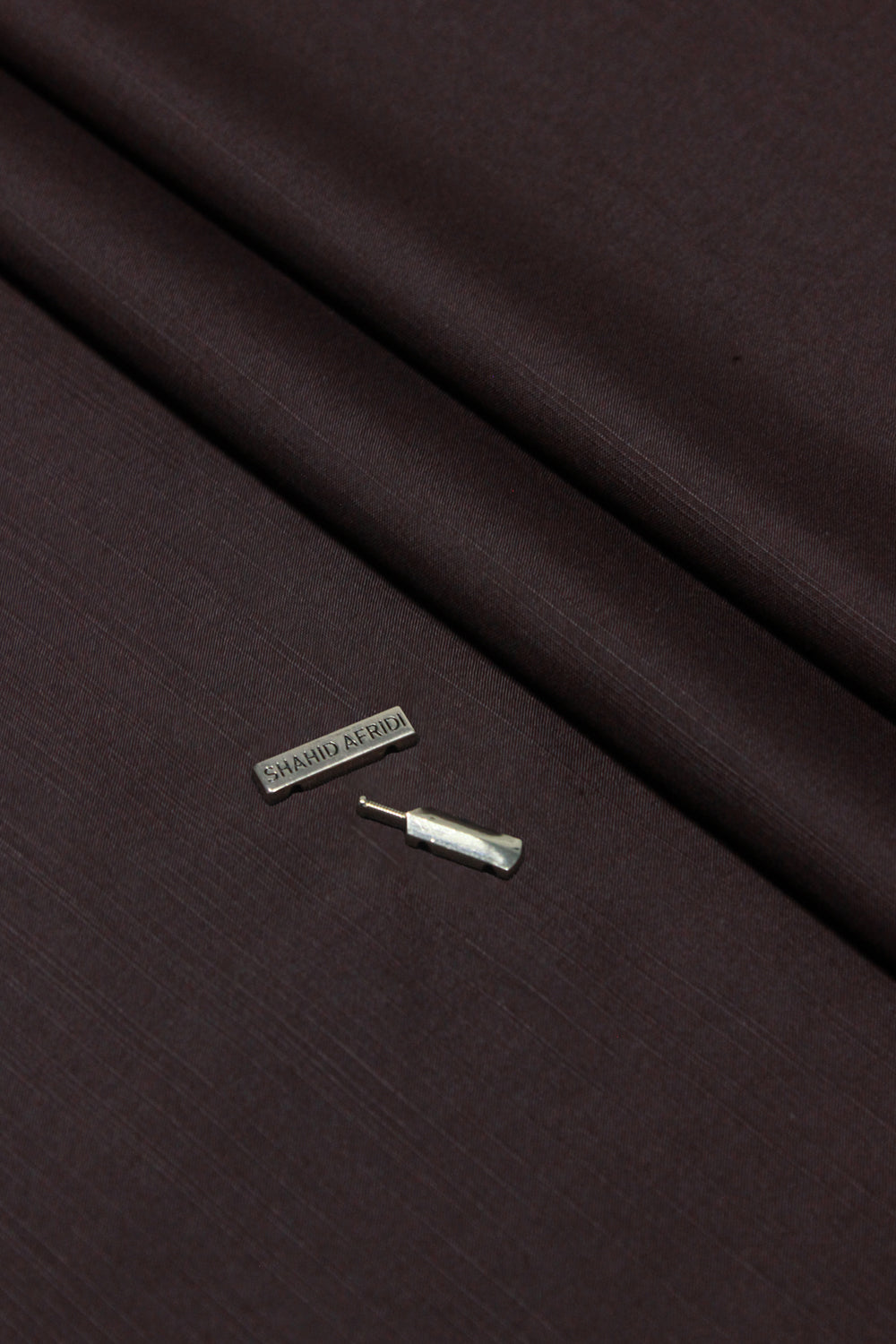 Wine Maroon Textured Wash n Wear Unstitched Fabric