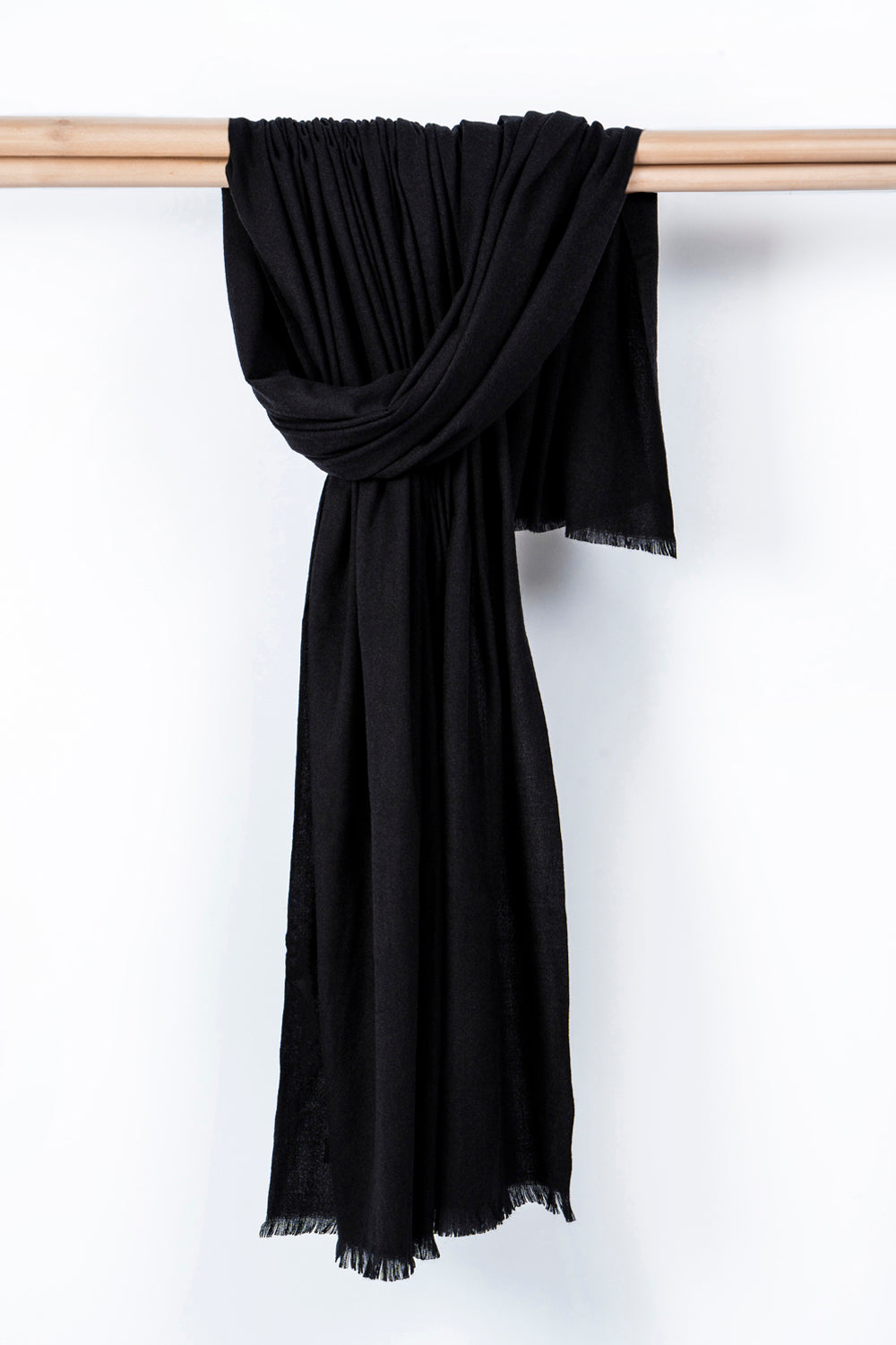 Black Cashmere Shawl