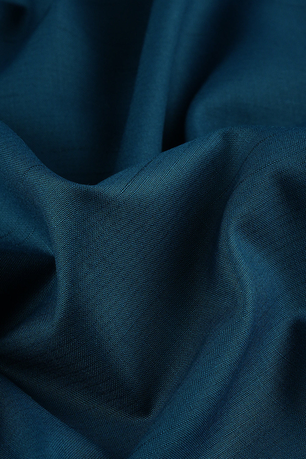 Sapphire Blue Blended Unstitched Fabric