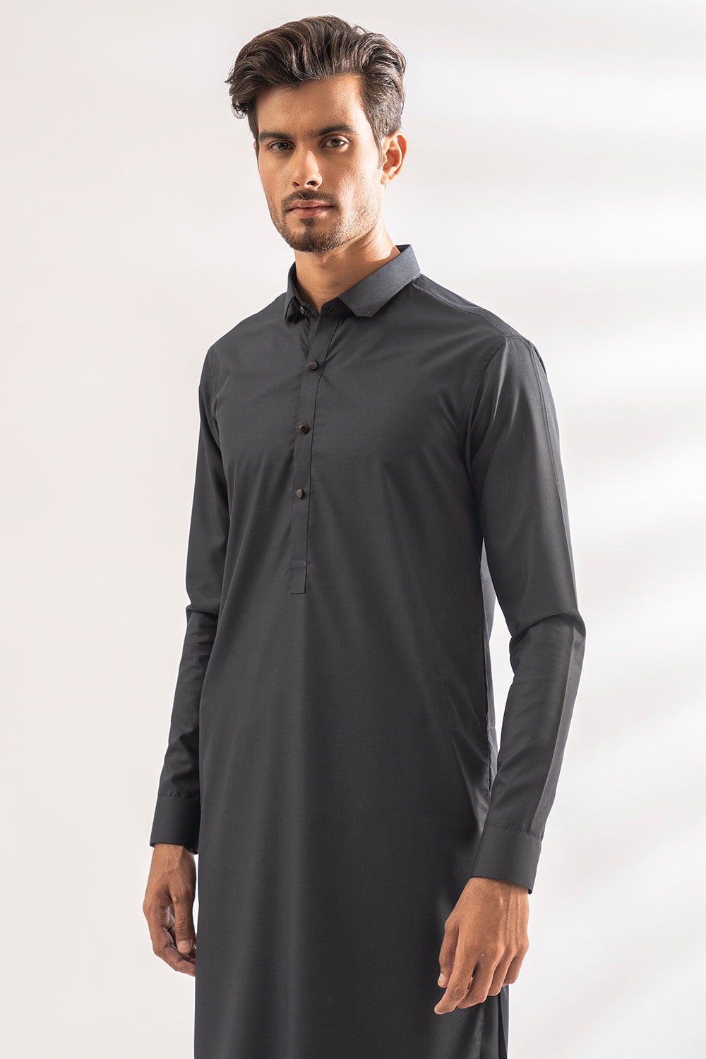 Onyx Gray Kameez Shalwar
