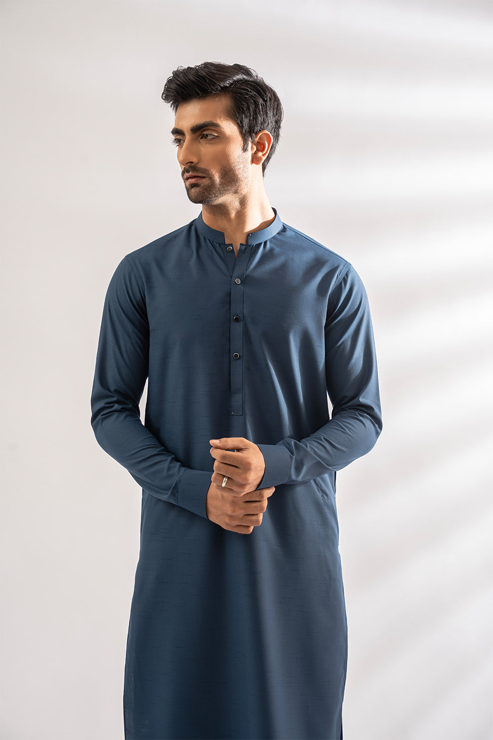 Sapphire Blue Kameez Shalwar