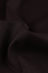 Deep Brown Blended Unstitched Fabric