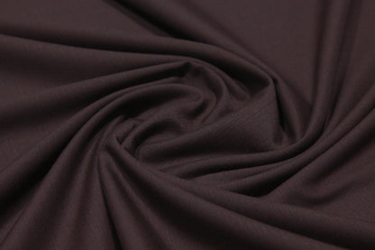 Wine Maroon Textured Wash n Wear Unstitched Fabric