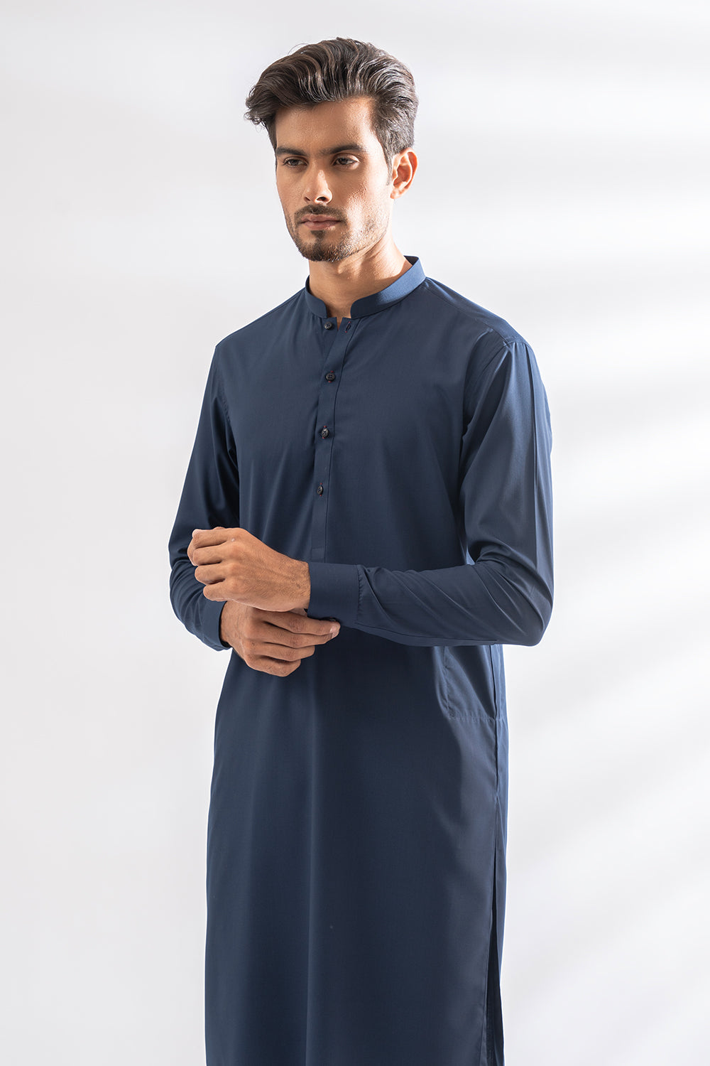 Navy Blue Kurta Pajama