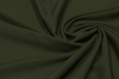 Olive Green Wash n Wear Unstitched Fabric