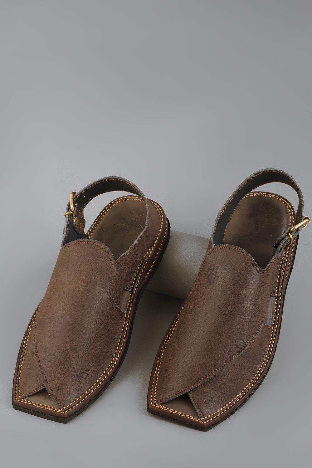 Coffee Brown Peshawari Sandal