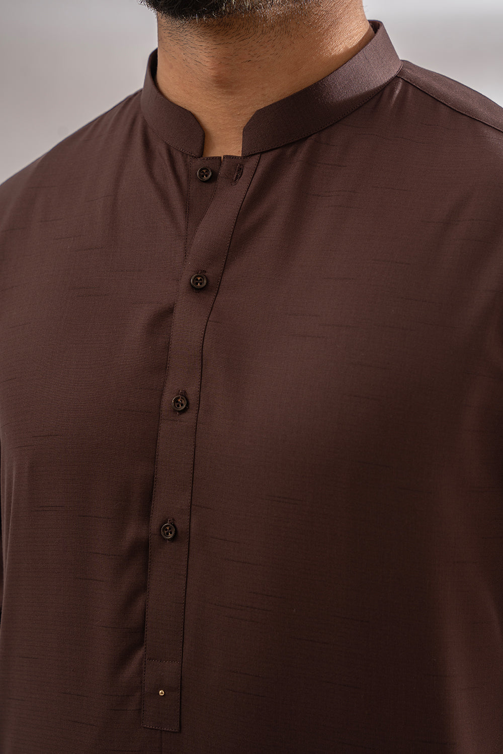 Deep Brown Kameez Shalwar