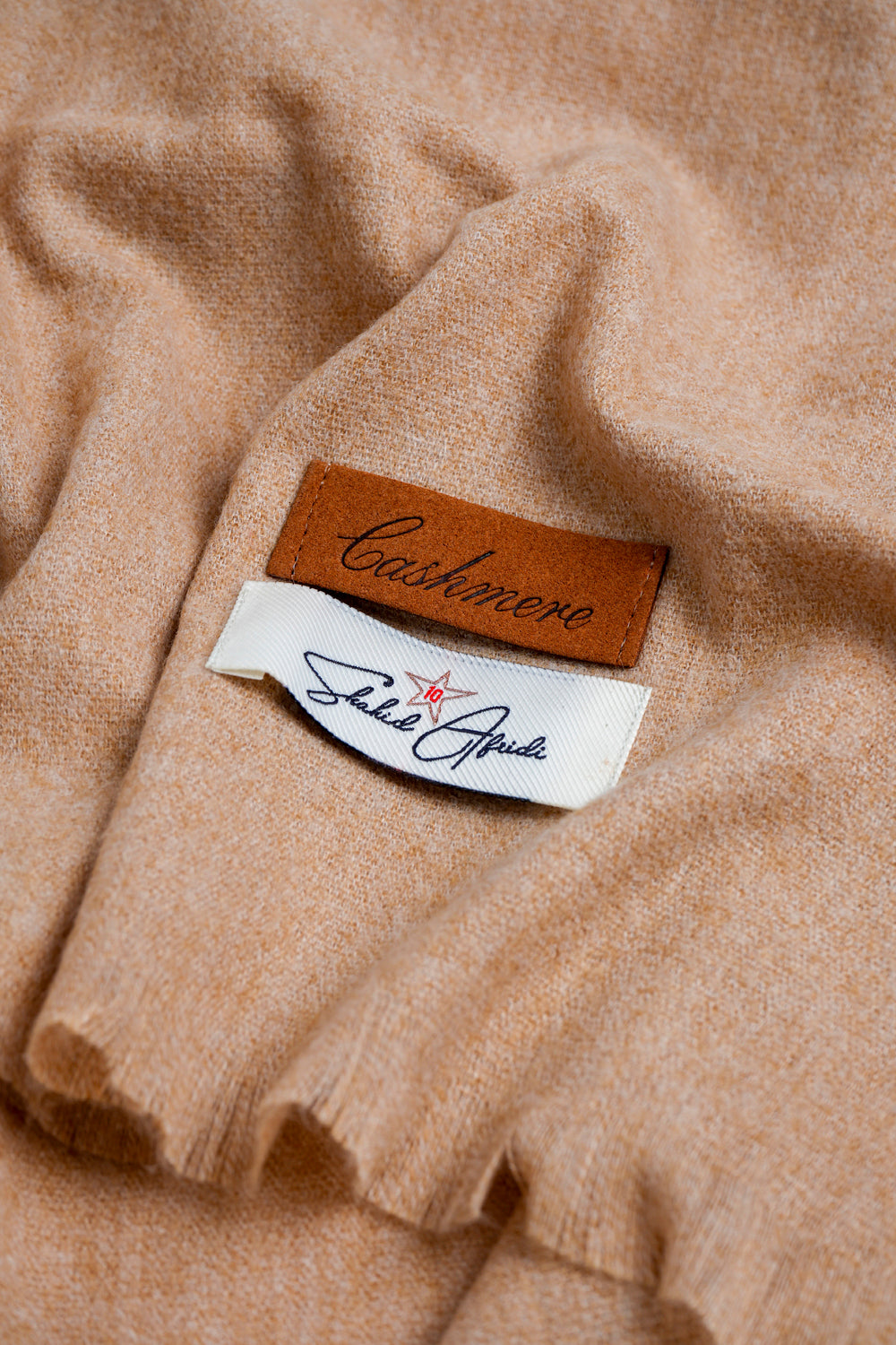 Sand Brown Cashmere Shawl