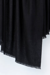 Black Cashmere Shawl