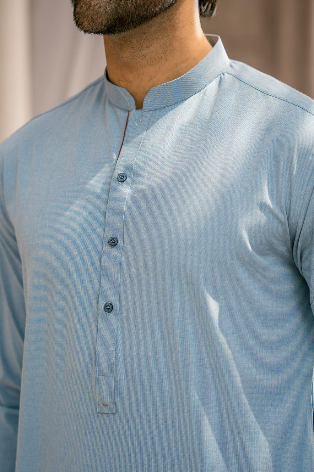 Polo Blue Kurta Pajama