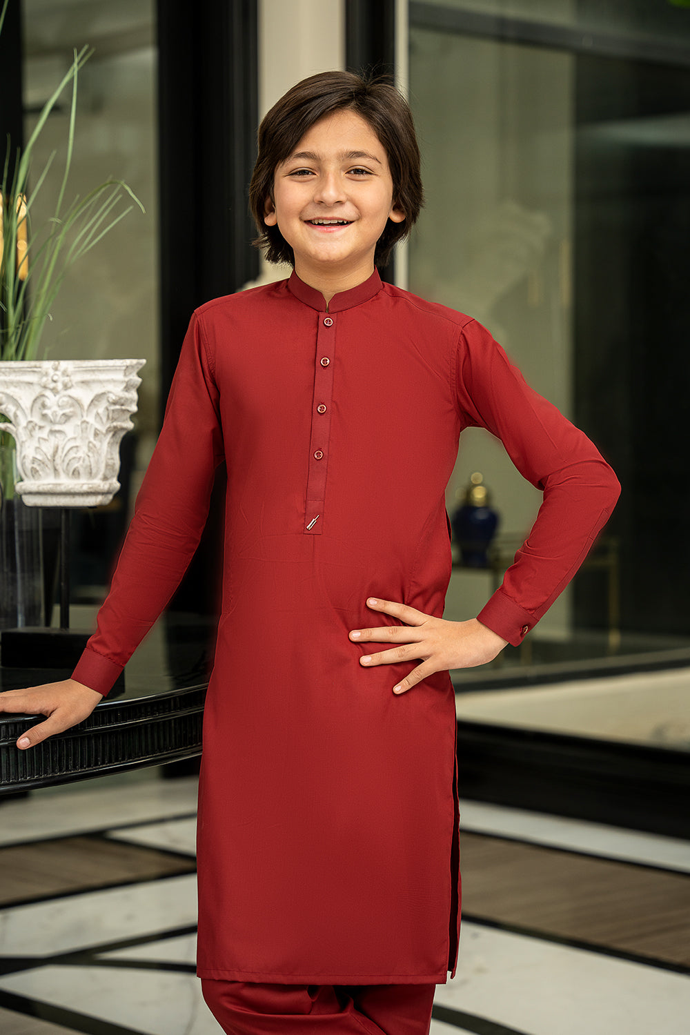 Kid’s Red Kameez Shalwar