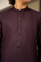 Kid’s Purple Kameez Shalwar