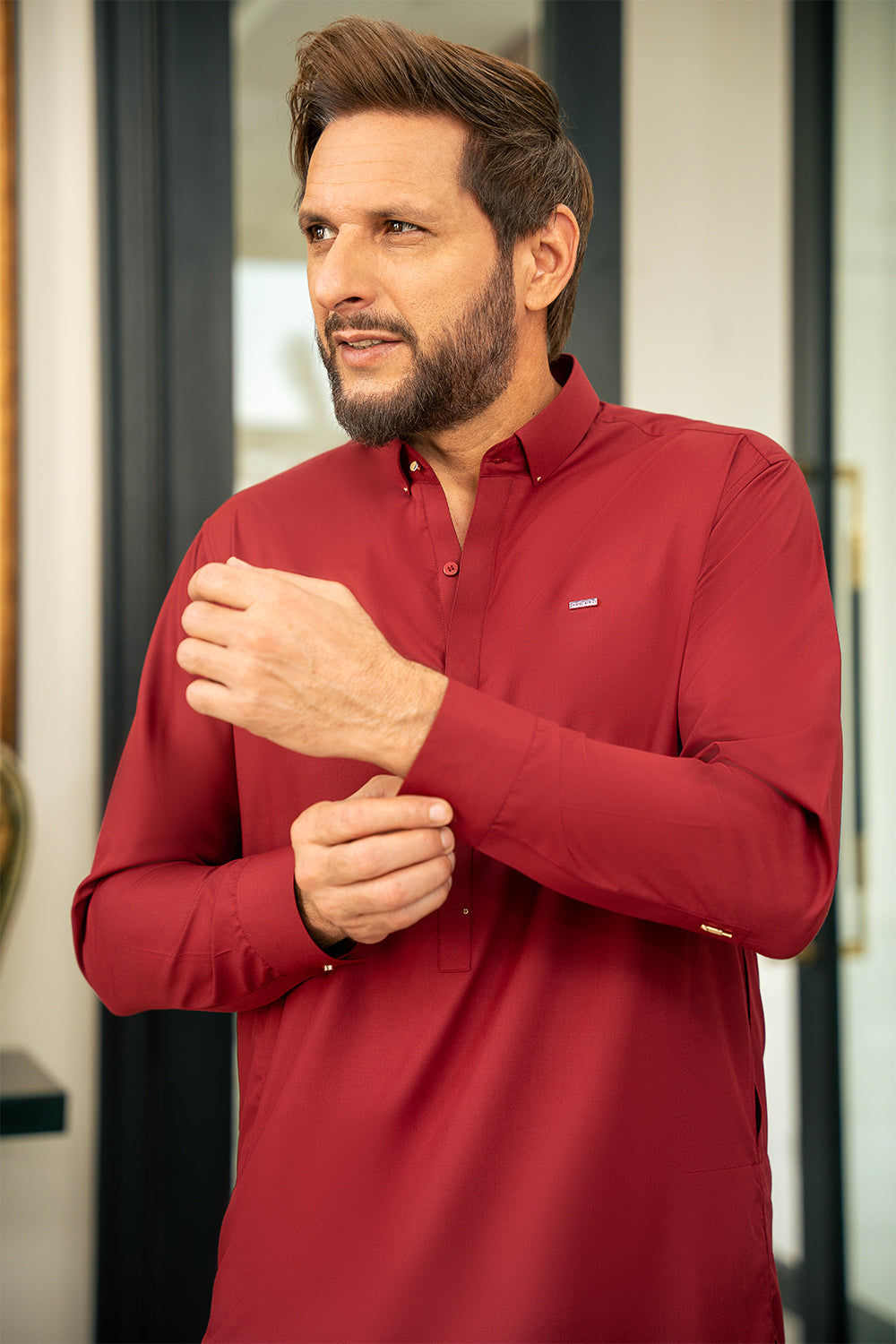 Red Kameez Shalwar