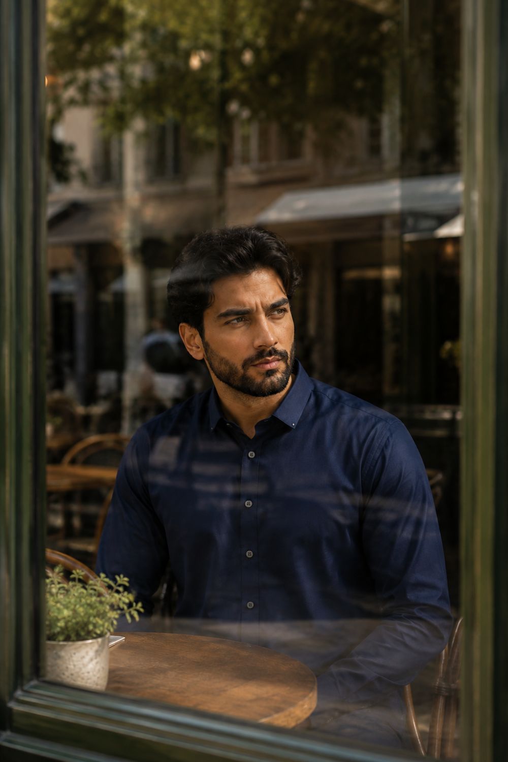Midnight Blue Kameez Shalwar