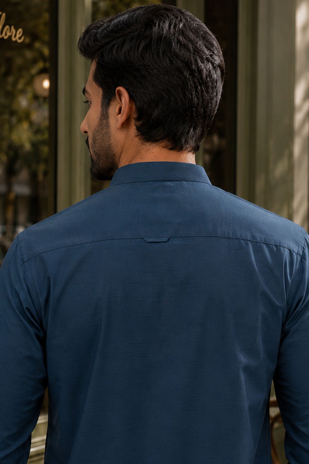 Space Blue Kameez Shalwar