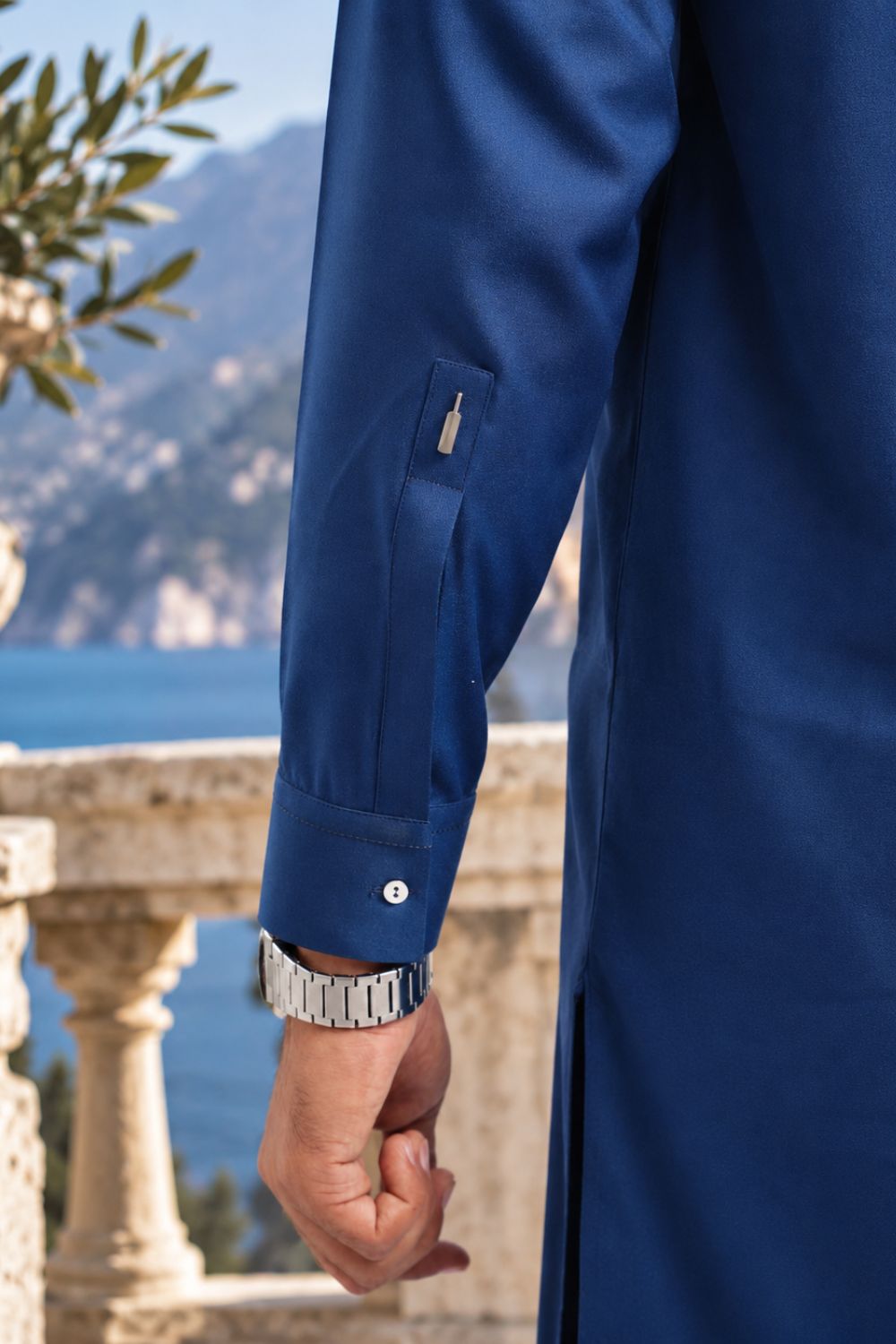 Blue Designer kameez Shalwar