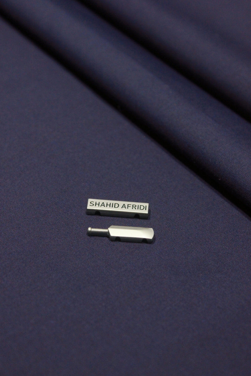 Midnight Blue  Wash n Wear Unstitched Fabric