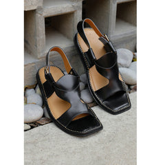 Black Panjedar Sandal