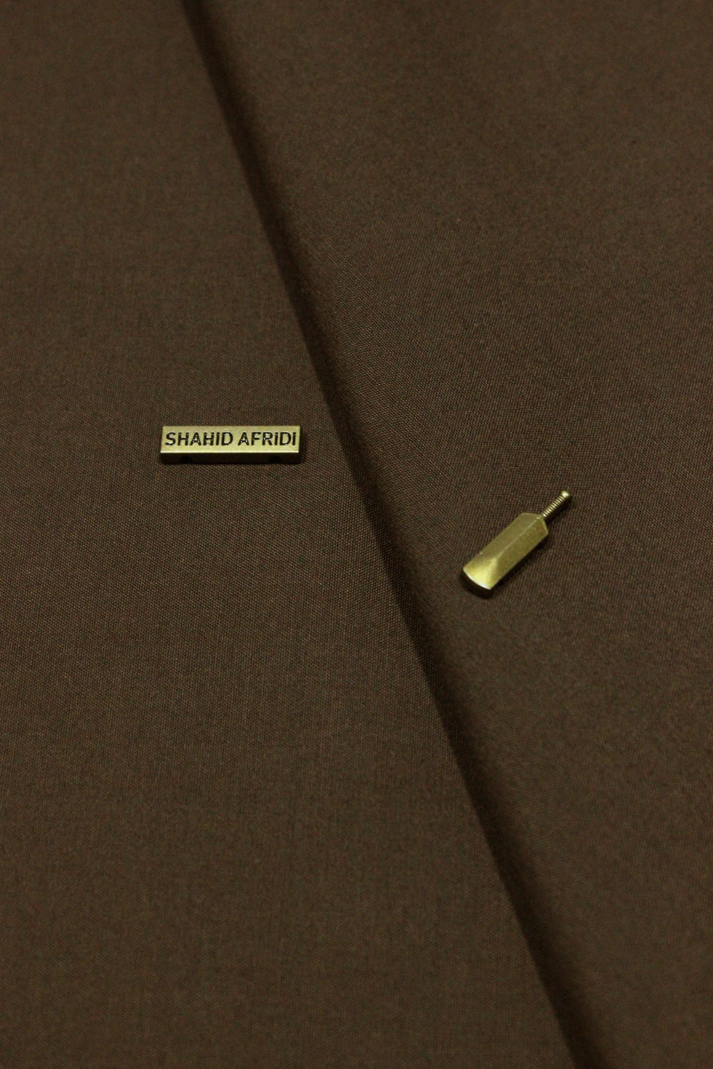 Olive Brown Wash n Wear Unstitched Fabric