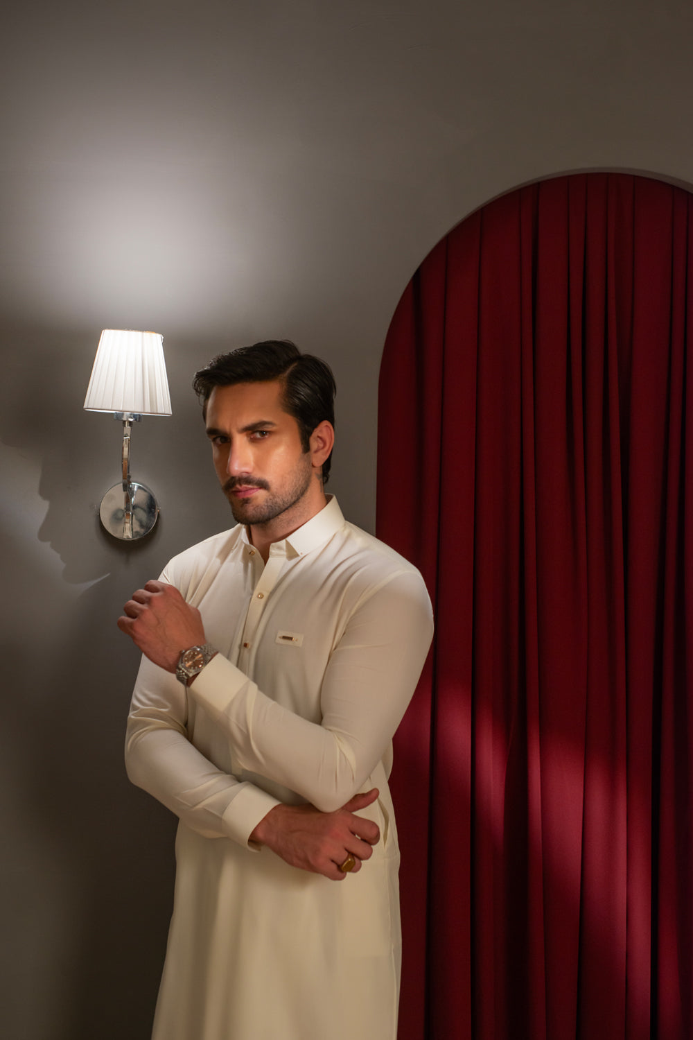 Boski Dobby Designer Kameez Shalwar