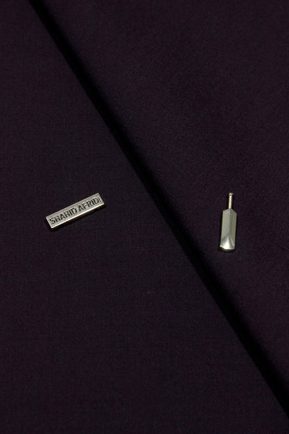 Maroon Wash n Wear Unstitched Fabric