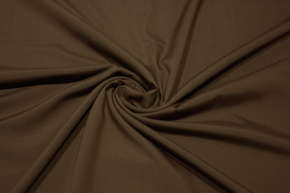 Olive Brown Wash n Wear Unstitched Fabric