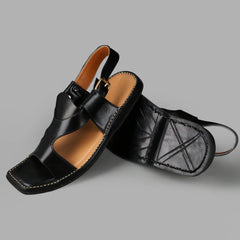 Black Panjedar Sandal