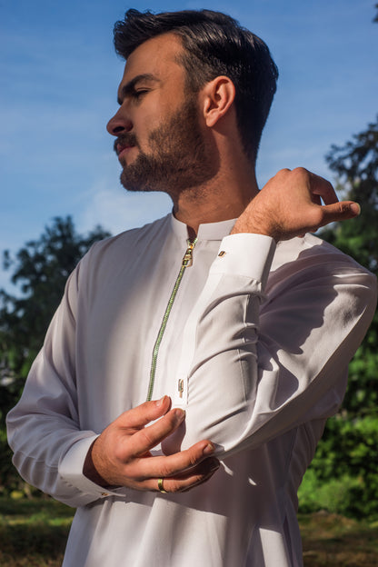 Pure White Kurta Pajama