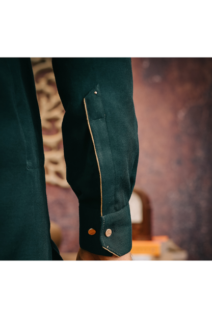 Emerald Green Designer Kurta Pajama