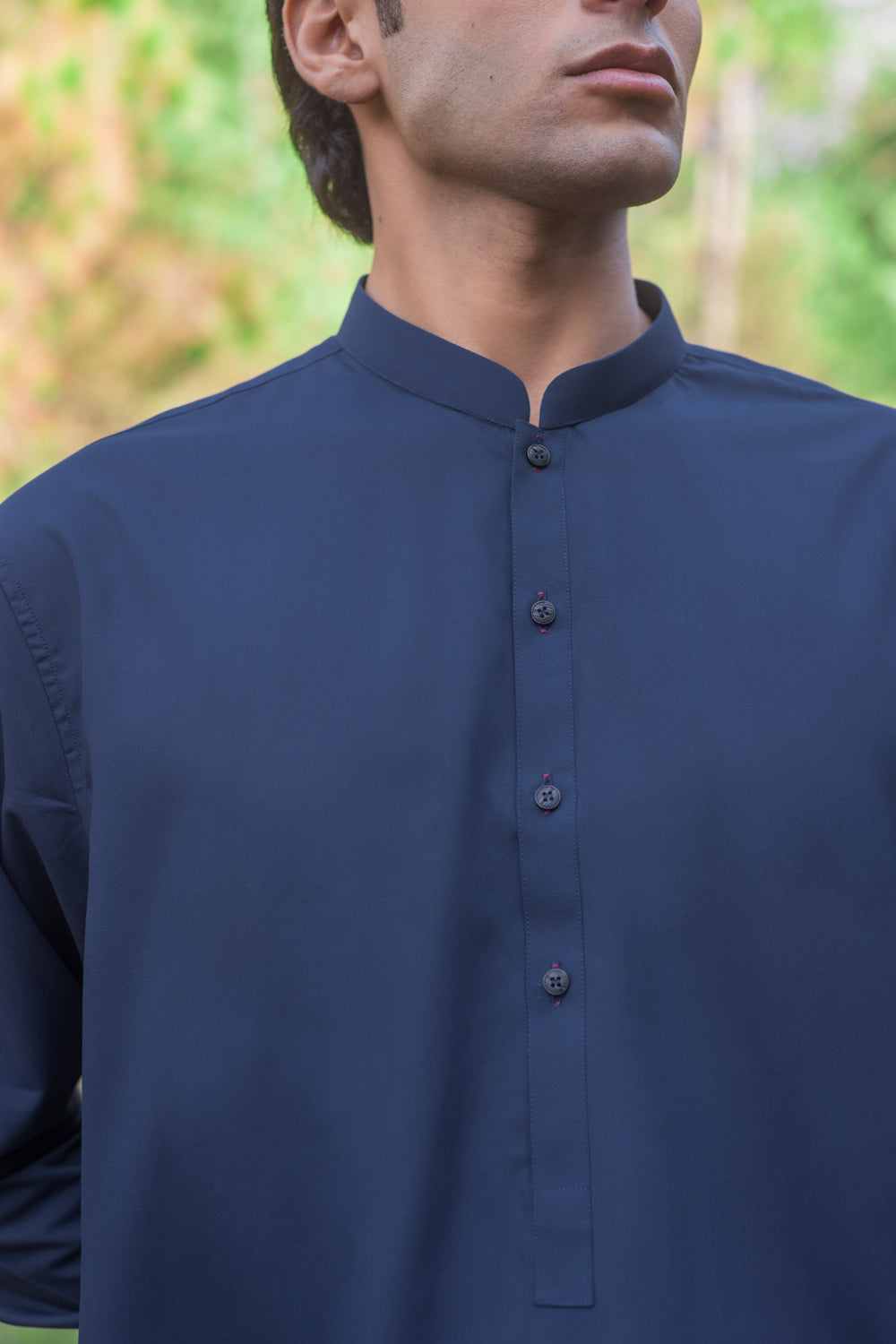 Navy Blue Kurta Pajama