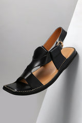 Black Panjedar Sandal