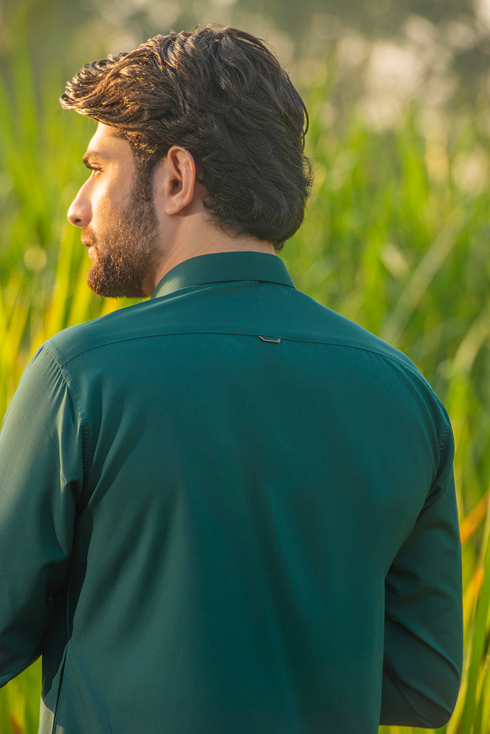 Teal Blue Kameez Shalwar