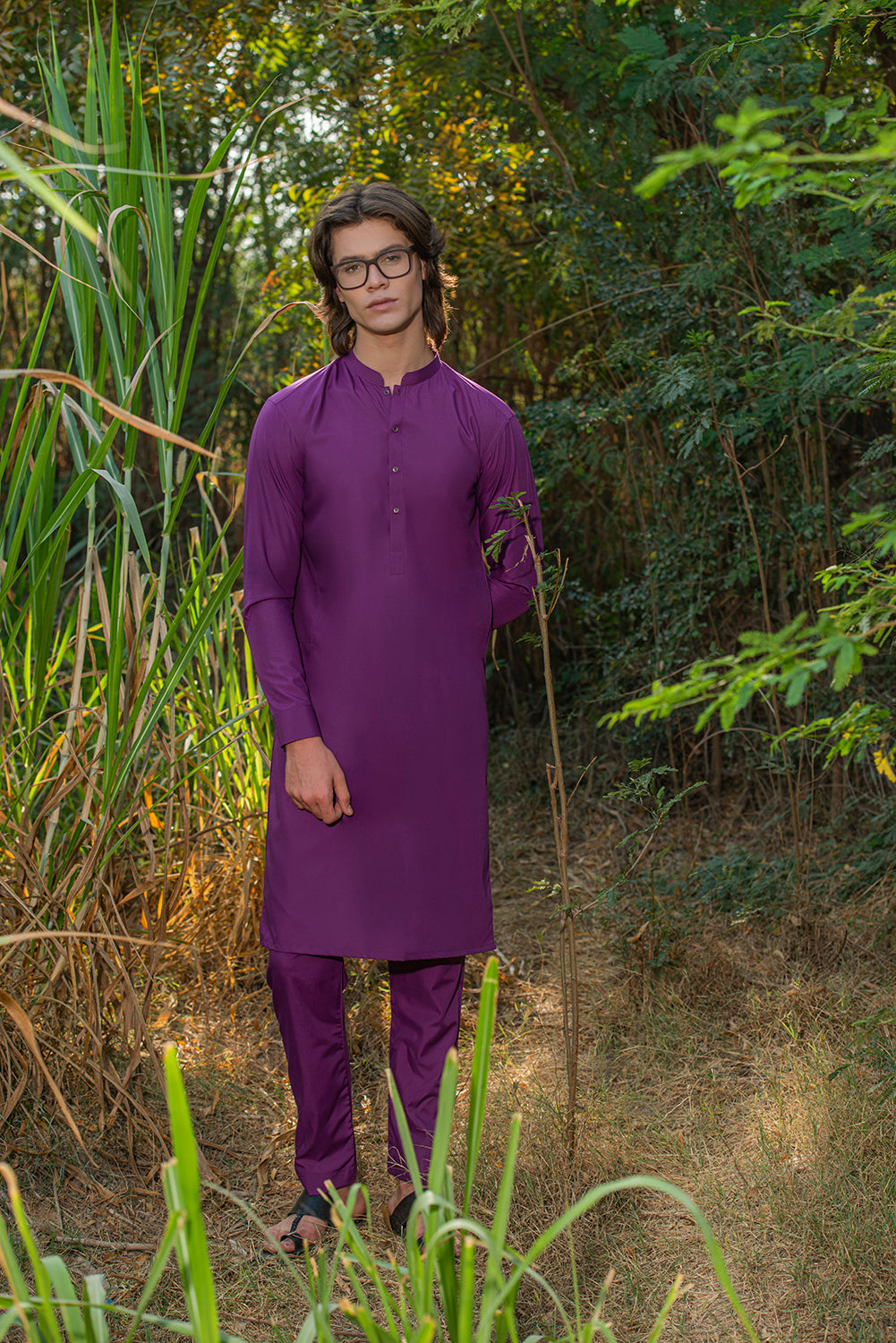 Magenta Kurta Pajama