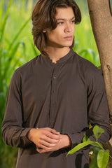 Chestnut Brown Kurta Pajama