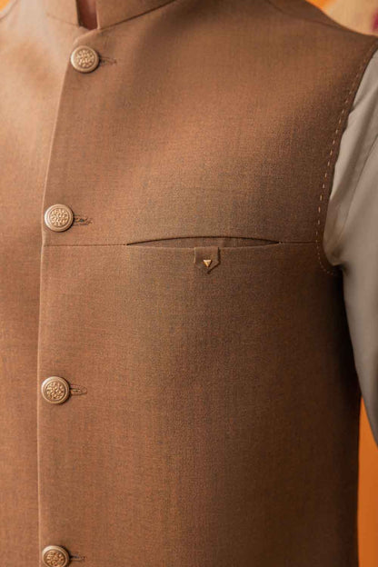 BROWN WAISTCOAT