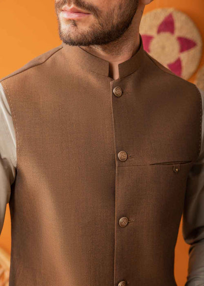 BROWN WAISTCOAT